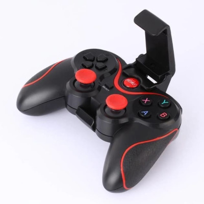 Безпровідний ігровий джойстик / геймпад X3 Bluetooth для Android iOS Tv Box Black Безпровідний ігровий джойстик / геймпад X3 Bluetooth для Android iOS Tv Box Black