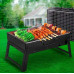 Складаний портативний барбекю гриль мангал Барбекюшниця BBQ чорний 60*22*33 Складаний портативний барбекю гриль мангал Барбекюшниця BBQ чорний 60*22*33