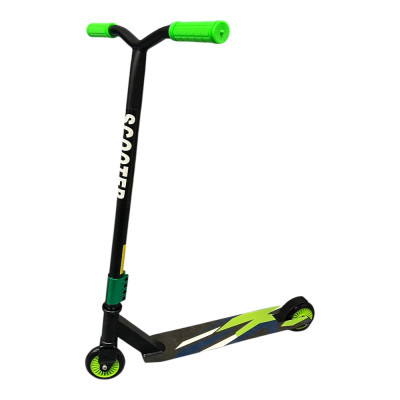 Самокат для трюків Scooter Wave колеса 100 мм PU 6+ Зелений