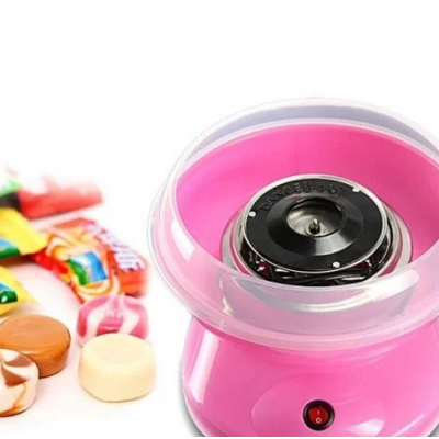 Апарат для приготування солодкої цукрової вати в домашніх умовах Cotton Candy Maker рожевий Апарат для приготування солодкої цукрової вати в домашніх умовах Cotton Candy Maker рожевий