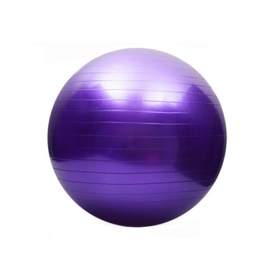  М'яч для фітнесу (фітбол) 75 см Rising Anti Burst Gym Ball (Кольори -синій та фіолетовий)