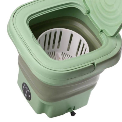 Портативна міні-пральна машина на 9л. Folding Washing Machine Портативна міні-пральна машина на 9л. Folding Washing Machine