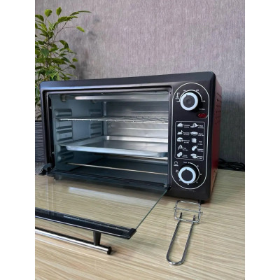 Електрична піч з об'ємом 48л, регулювання часу та температури (60°-230°), 2000ватт Su Tai ST-9848 Електрична піч з об'ємом 48л, регулювання часу та температури (60°-230°), 2000ватт Su Tai ST-9848