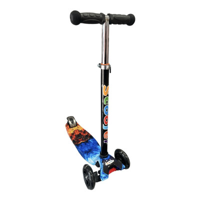 Триколісний самокат Scooter Maxi колір Вогонь і Лід