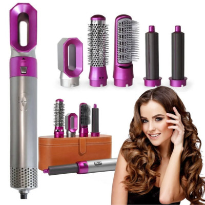 Стайлер 5в1 Hot Air Styler для різних типів волосся в кейсі Стайлер 5в1 Hot Air Styler для різних типів волосся в кейсі