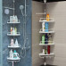 Кутова полиця для ванної кімнати Multi Corner Shelf, металева Кутова полиця для ванної кімнати Multi Corner Shelf, металева