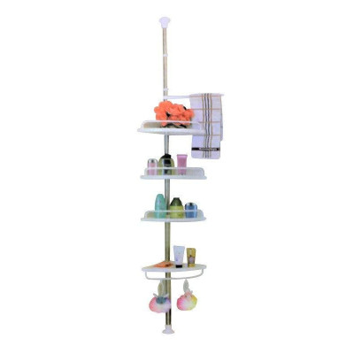 Кутова полиця для ванної кімнати Multi Corner Shelf, металева Кутова полиця для ванної кімнати Multi Corner Shelf, металева