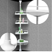 Кутова полиця для ванної кімнати Multi Corner Shelf, металева
