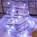 Світлодіодна ялинкова гірлянда у вигляді стрічки 100 Led 10 метрів Christmas Decoration Білий