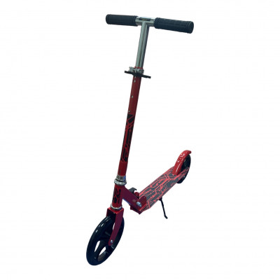 Самокат на великих колесах Scooter 109 Червоний  (уцінка без рідної коробки)