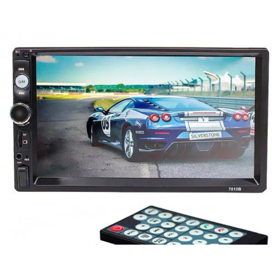 Автомагнітола 2DIN Podofo 7010B Сенсорний Дисплей/ Блютуз/ AUX/ USB/ MP5 /Mirror Link K0126