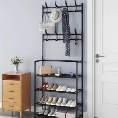 Універсальна вішалка для одягу New simple floor clothes rack 5 полиць 60*29.5*172см