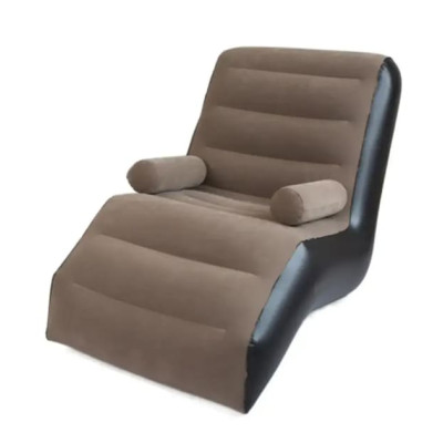 Надувний диван Inflatable Sofa з підлокітником, домашнє складне крісло 80x140x85. Надувний диван Inflatable Sofa з підлокітником, домашнє складне крісло 80x140x85.