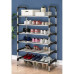 Напольна полиця для взуття на 6 поличок 113 х 56 х 28 см New shoe rack Полиця-підставка для взуття.