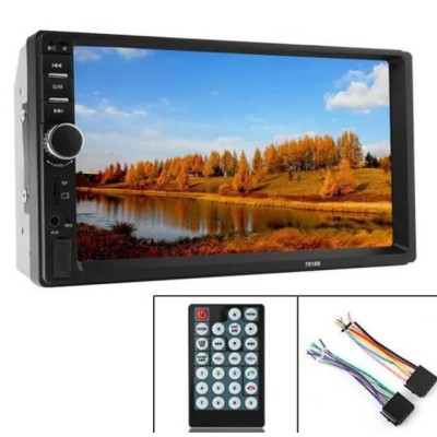 Автомагнітола 2DIN Podofo 7010B Сенсорний Дисплей/ Блютуз/ AUX/ USB/ MP5 /Mirror Link K0126