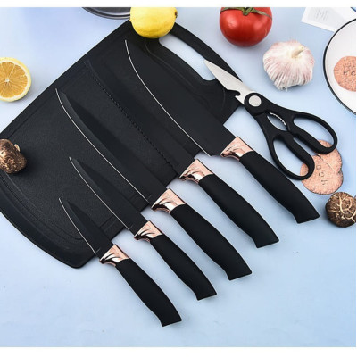Набір кухонного приладдя 19 предметів Kitchen Set чорний колір Набір кухонного приладдя 19 предметів Kitchen Set чорний колір