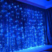 Гірлянда водопад 240 Led, 3*2 м, синя. Перемикач режимів