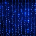 Гірлянда водопад 240 Led, 3*2 м, синя. Перемикач режимів