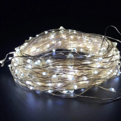Гірлянда водопад 240 Led, 3*2 м,  холодний білий. Перемикач режимів