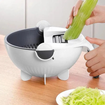 Багатофункціональна овочерізка BASKET VEGETABLE CUTTER Білий Багатофункціональна овочерізка BASKET VEGETABLE CUTTER Білий