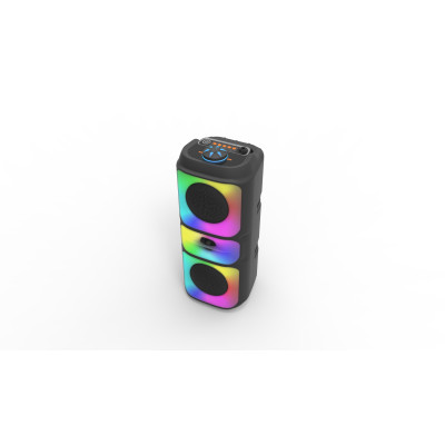 Колонка міні-валіза від мережі та від акумулятора з USB, SD, FM, AUX, Bluetooth, світломузикою та ручкою 38.5см*16см*14см, 10ват*2, MS-3629BT Колонка міні-валіза від мережі та від акумулятора з USB, SD, FM, AUX, Bluetooth, світломузикою та ручкою 38.5см*16см*14см, 10ват*2, MS-3629BT