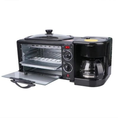 Піч електрична 3 в 1 R 53О8 електропіч 12 л міні духовка 2500W, Чорна (духовка, скоровода, кавоварка ) Піч електрична 3 в 1 R 53О8 електропіч 12 л міні духовка 2500W, Чорна (духовка, скоровода, кавоварка )