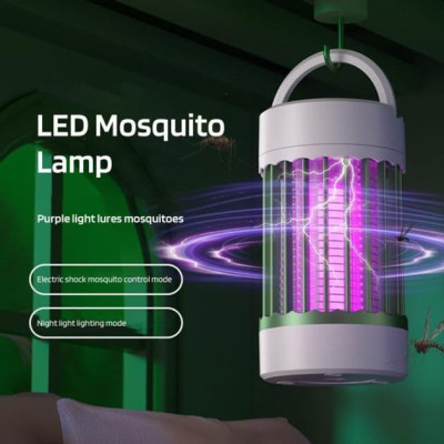 Лампа для знищення комах USB Camping Mosquito Lamp для походів на аккумуляторі Лампа для знищення комах USB Camping Mosquito Lamp для походів на аккумуляторі