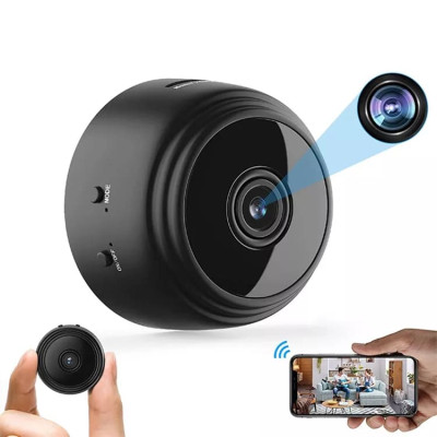 CAM-A9 Mini WIFI HD 1080P Бездротова IP-камера для домашньої безпеки Нічне бачення 150° Широкий кут