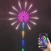 Настінне RGB LED підсвічування з ефектом феєрверку, Bluetooth управління, USB гірлянда