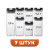 Кухонний набір контейнерів для зберігання продуктів 7 шт з герметичними кришками