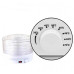 Побутовий дегідратор для овочів та фруктів на 5 ярусів з регулюванням температури