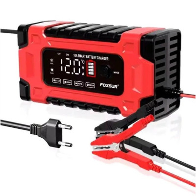 Інтелектуальна зарядка для акумуляторів 12V/24V 10A з функцією відновлення АКБ