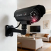 Муляж камери CCTV Camera з імітацією ІЧ-підсвічування, LED-індикатором і датчиком руху, охоронна камера для дому та офісу, чорна, 160×80×73 мм