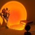 Незвичайна лампа SUNSET LED для селфі ефект сонця Чорний