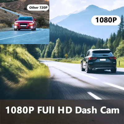 Відеореєстратор 1080P HD з нічним баченням і G-сенсором