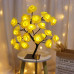 Світильник-дерево Bonsai Роза світлодіодний 35 см, тепле світло, 220V