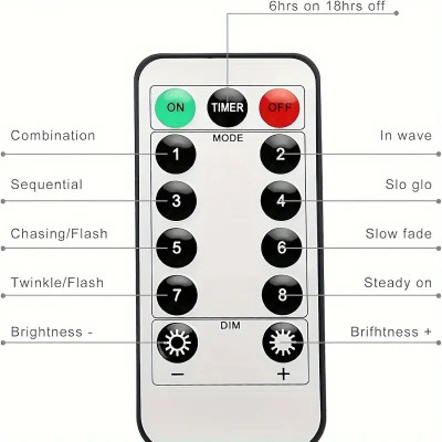 Гірлянда Роса 5м, дріт, пу + USB: 50 LED, мульти