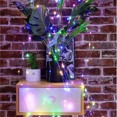 Гірлянда Кінський хвіст, пучок 400 Led, 2 м, USB мульти