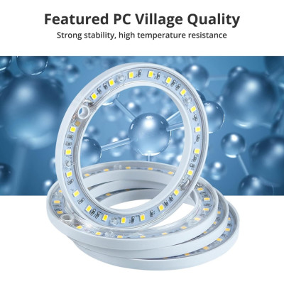 Світлодіодна фітолампа для вирощування рослин, 4 лампи 20 LED, 220 V, USB