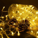 Світлодіодна гірлянда на ялинку, 12м, 100 LED, 220 V, прозорий провід, теплий білий