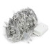 Гірлянда новорічна 35 м,  400 LED, білий дріт, мульти світло, 220V