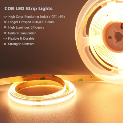 Світлодіодна стрічка Led гнучка 10 м 120 LED, USB, тепле світло Світлодіодна стрічка Led гнучка 10 м 120 LED, USB, тепле світло