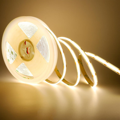 Світлодіодна стрічка Led гнучка 10 м 120 LED, USB, тепле світло