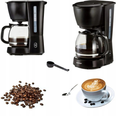 Кавоварка крапельна Silver Love Electrical Coffee Maker 650 Вт, 6 чашок