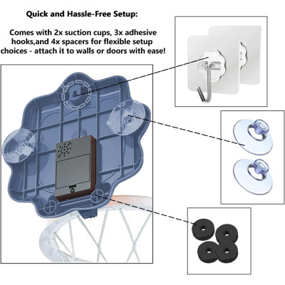 Дитячий набір для гри в баскетбол зі складним кільцем і табло