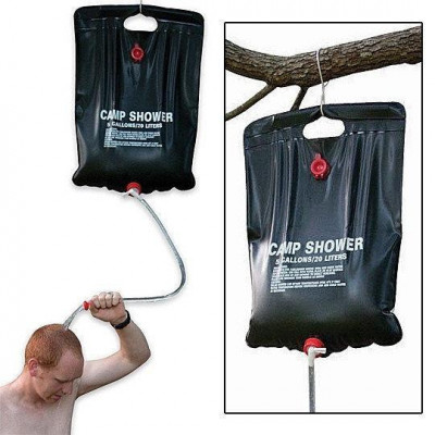 Душ туристичний Easy Camp Solar Shower 20 л / душ для дачі / Похідний душ
