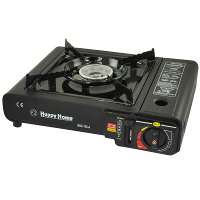 Портативна газова плита Gas Stove на 1 конфорку з адаптером