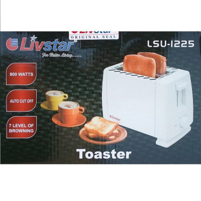 Livstar Тостер 800 Вт білий Livstar Тостер 800 Вт білий