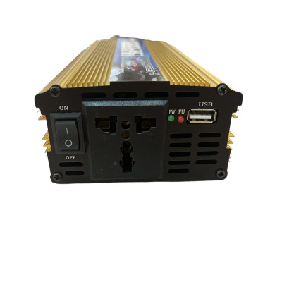 Перетворювач напруги Power 2500 Вт 12v 220v інвертор 2500w 12в 220в DC to AC Перетворювач напруги Power 2500 Вт 12v 220v інвертор 2500w 12в 220в DC to AC