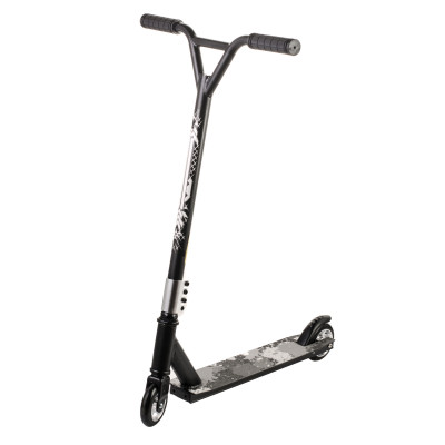 Самокат для трюків Scooter, колеса 100 мм PU алюміній 6+ Сірий (Уцінка- без рідної коробки) 